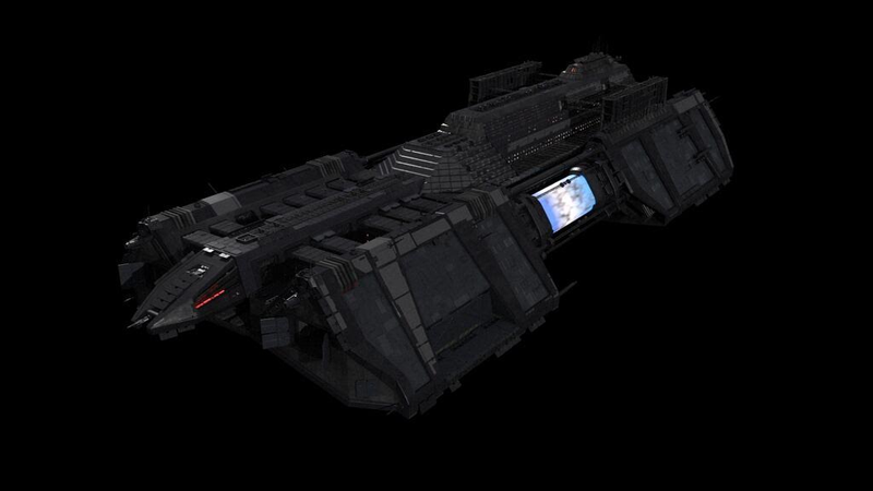 Illustration for article titled How Syfy's Dark Matter Created the Ultimate Police Ship